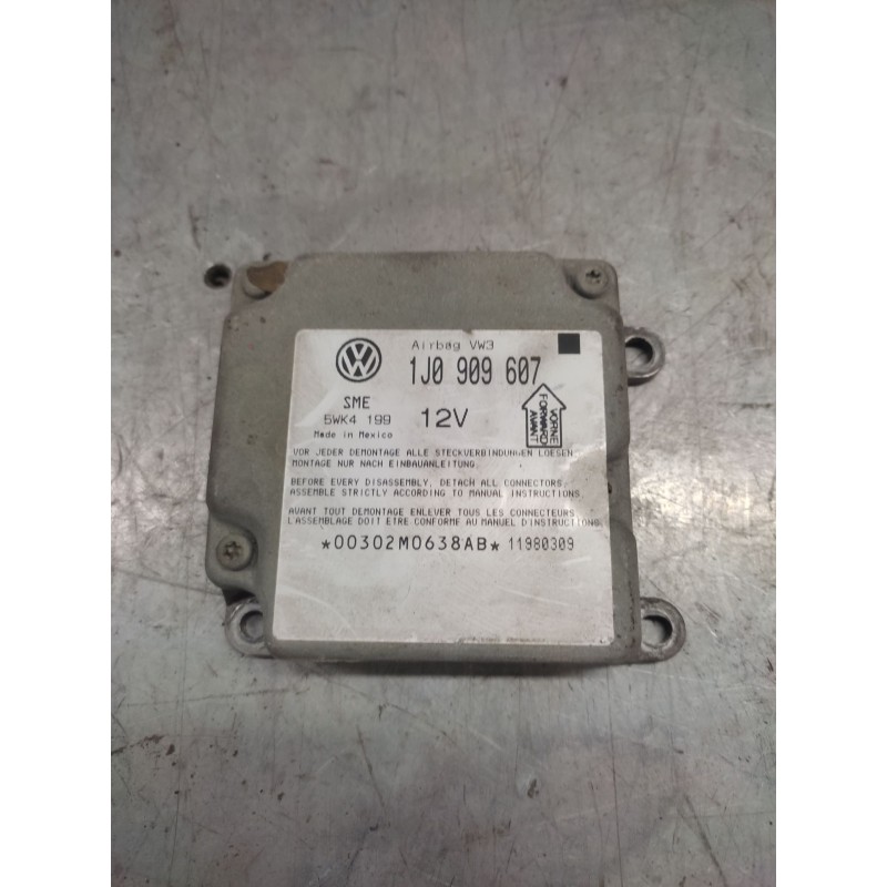 Recambio de centralita airbag para volkswagen passat berlina (3b2) básico referencia OEM IAM 1J0909607  