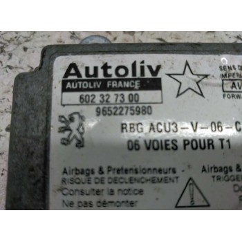 Recambio de centralita airbag para peugeot 206 berlina xs referencia OEM IAM 9652275980  