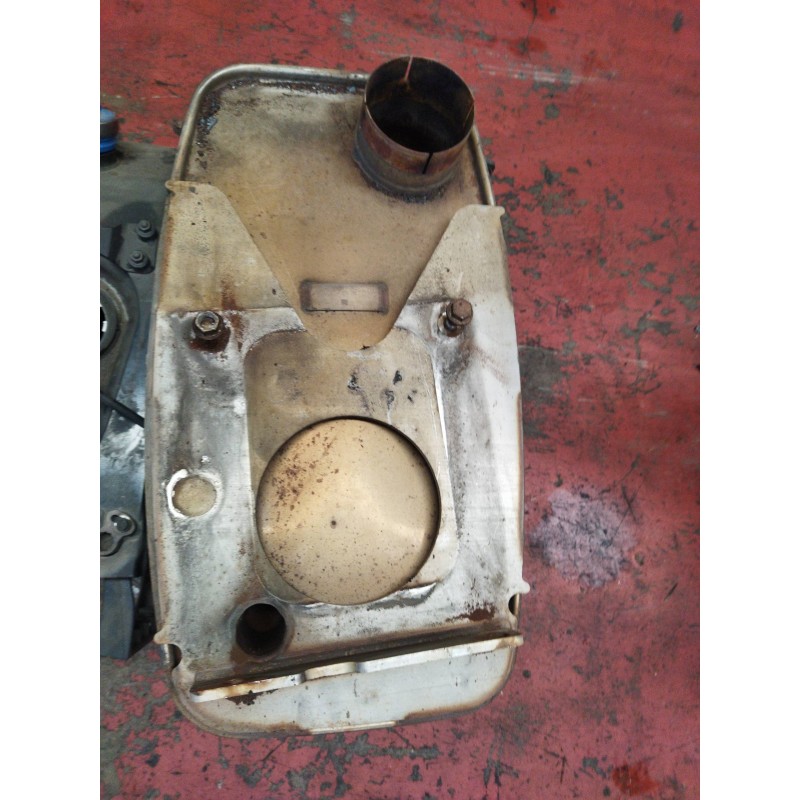 Recambio de silenciador trasero para man tg - a 18.440 fg / bb (e3/e4) xlx referencia OEM IAM 81151010370 - Blanco 3