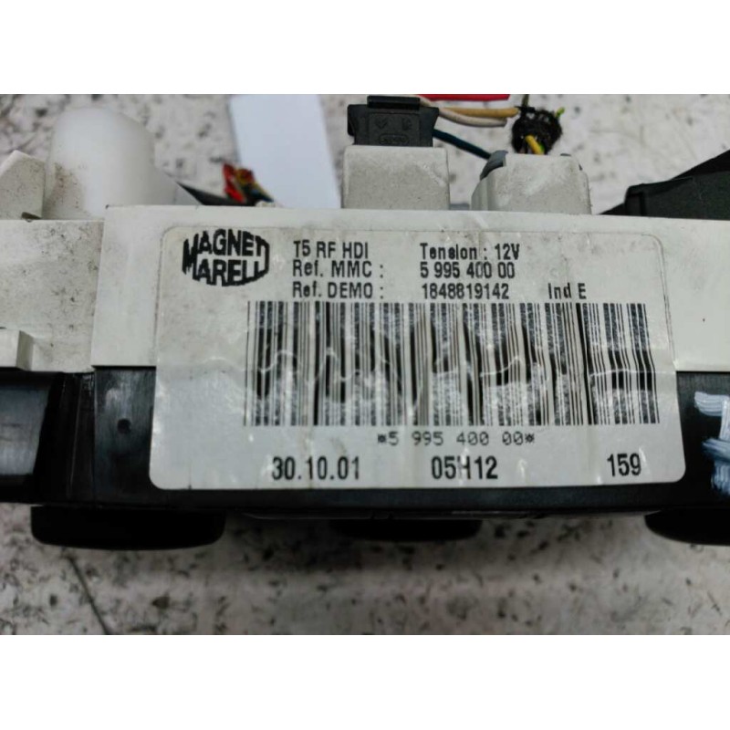 Recambio de mando calefaccion / aire acondicionado para peugeot 307 (s1) xs referencia OEM IAM 1848819142 3