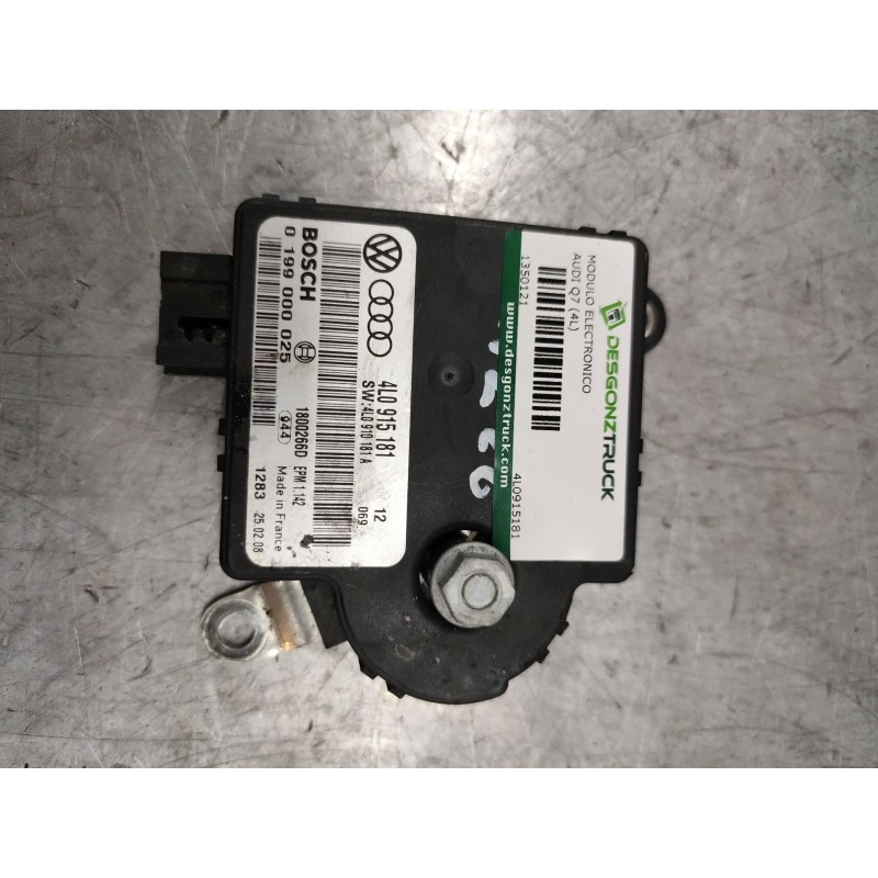 Recambio de modulo electronico para audi q7 (4l) 3.0 tdi (176kw) referencia OEM IAM 4L0915181 0199000025 4L0910181A