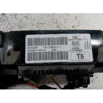 Recambio de mando climatizador para peugeot 307 (s1) xr referencia OEM IAM 96527144XT  