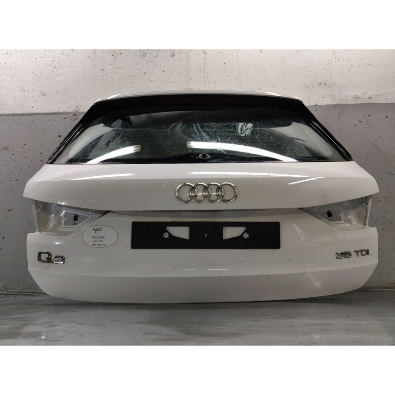 Recambio de porton trasero para audi q3 (f3b) 35 tdi quattro referencia OEM IAM - Blanco 3