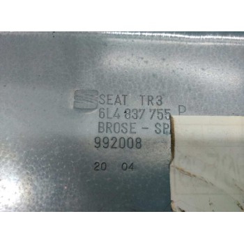 Recambio de elevalunas delantero izquierdo para seat ibiza (6l1) cool referencia OEM IAM 6L4837755P  