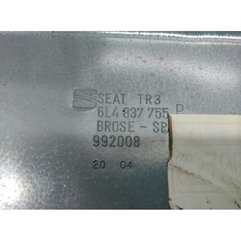 Recambio de elevalunas delantero izquierdo para seat ibiza (6l1) cool referencia OEM IAM 6L4837755P 4