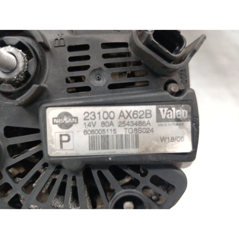 Recambio de alternador para nissan micra iii (k12) 1.2 16v referencia OEM IAM 23100AX62B - Granate 4
