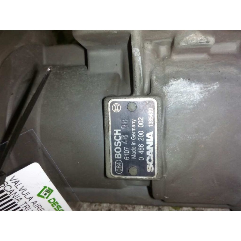 Recambio de valvula aire para scania serie 4 (p/r 94 g) fsa 220 (4x2) e2 corto cp 13 / 14 b referencia OEM IAM 0486200002 138543 - Blanco 3