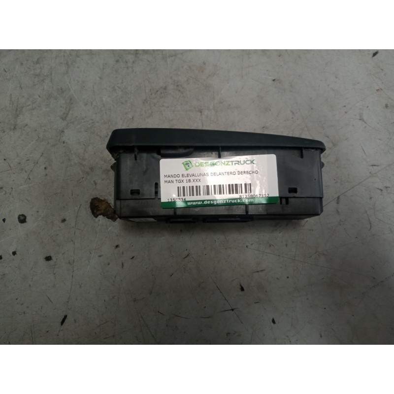 Recambio de mando elevalunas delantero derecho para man tgx 18.480 12.4 diesel referencia OEM IAM 81258067112 - Blanco 3
