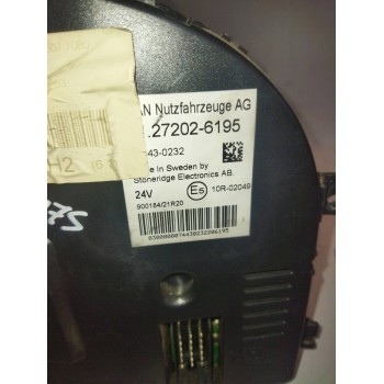 Recambio de cuadro instrumentos para man tg - a 18.xxx 10.5 diesel referencia OEM IAM 81272026195  