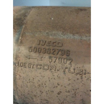 Recambio de silenciador trasero para iveco eurocargo tector 3.9 diesel referencia OEM IAM 500382796  