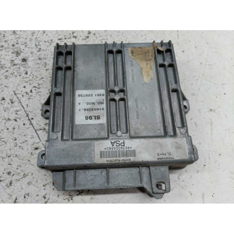 Recambio de centralita motor uce para peugeot 406 break (s1/s2) 1.8 cat referencia OEM IAM 9636006880 SAGEN 