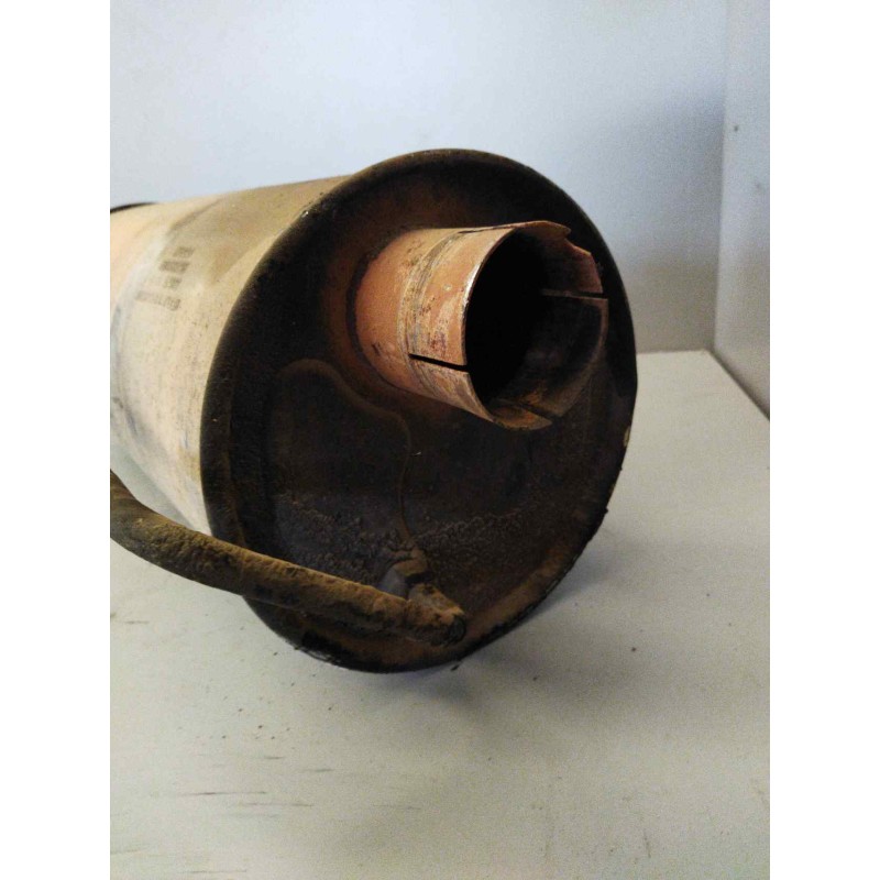 Recambio de silenciador trasero para iveco eurocargo tector 3.9 diesel referencia OEM IAM 500382796 - Blanco 3