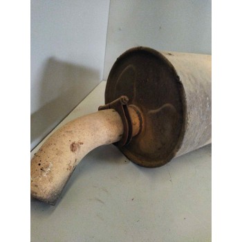 Recambio de silenciador trasero para iveco eurocargo tector 3.9 diesel referencia OEM IAM 500382796  