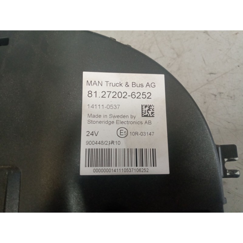 Recambio de cuadro instrumentos para man tgx 18.480 12.4 diesel referencia OEM IAM 81272026252 - Blanco 2