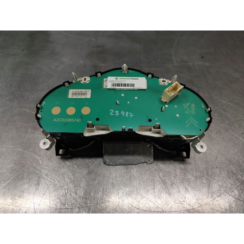 Recambio de cuadro instrumentos para citroën c3 ii (sc_) 1.4 hdi 70 (sc8hzc, sc8hr0, sc8hp4) referencia OEM IAM A2C53385740 - Negro 2