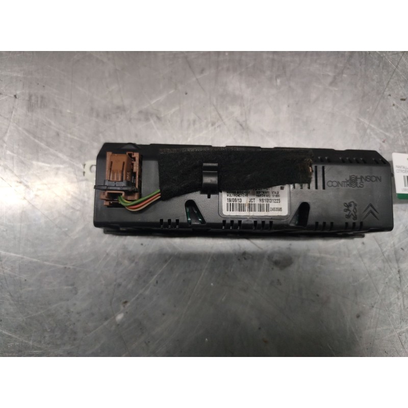 Recambio de pantalla multifuncion para citroën c3 ii (sc_) 1.4 hdi 70 (sc8hzc, sc8hr0, sc8hp4) referencia OEM IAM 98037778XT - Negro 2