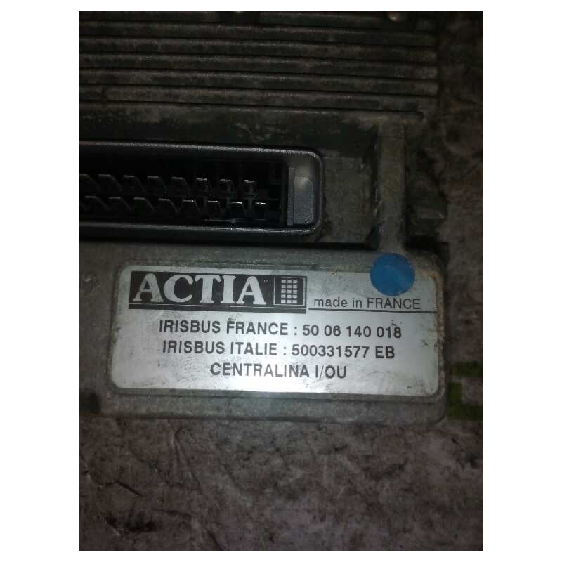 Recambio de modulo electronico para renault trucks city bus ps 09 b4-i referencia OEM IAM 5006140018 500331577 ACTIA - Amarillo 2