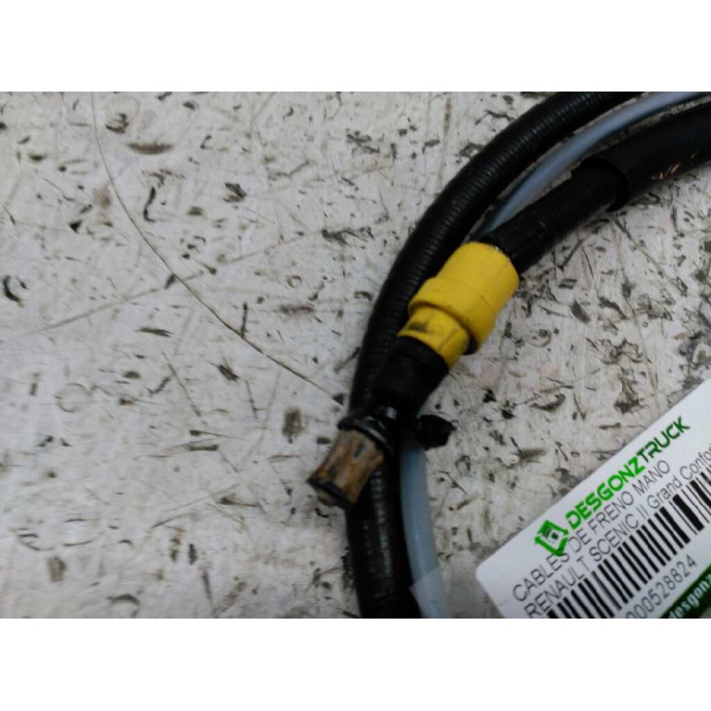 Recambio de cables de freno mano para renault scenic ii grand confort dynamique referencia OEM IAM - Negro 2