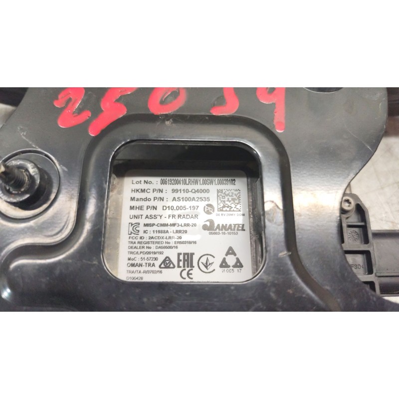 Recambio de modulo electronico para kia niro i (de) e-niro referencia OEM IAM 99110q400 - Blanco 2