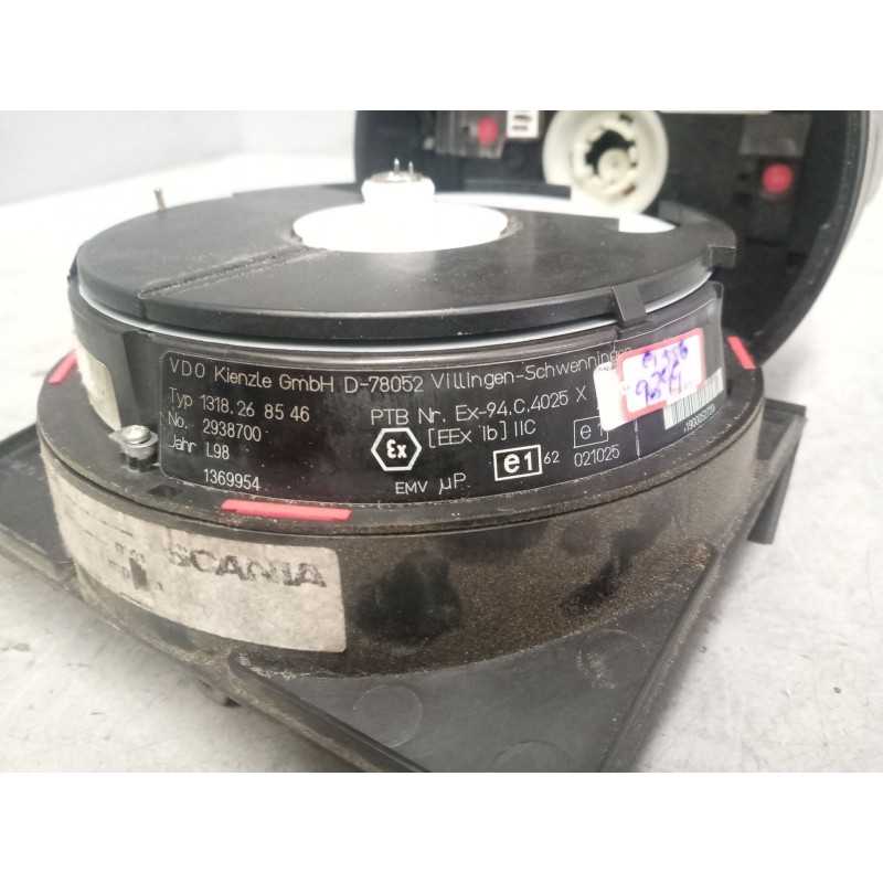 Recambio de tacografo para scania serie 4 (p/r 144 c) 14.2 diesel referencia OEM IAM 131826 1369954 2938700 - Blanco 5