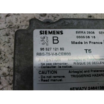 Recambio de centralita airbag para peugeot 307 (s1) xr referencia OEM IAM 9652712180  