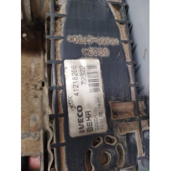 Recambio de radiador agua para iveco stralis (ad/at) 7.8 diesel referencia OEM IAM 41218266  