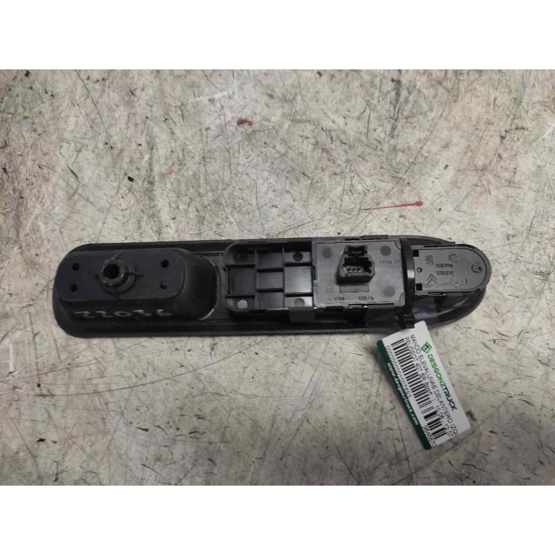 Recambio de mando elevalunas delantero izquierdo para peugeot 407 sr sport referencia OEM IAM 96468705XT 6 PINS - Negro 2