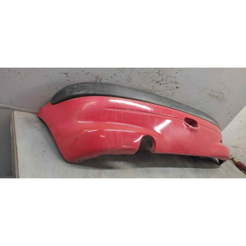 Recambio de paragolpes trasero para peugeot 206 berlina xt referencia OEM IAM - Rojo 3