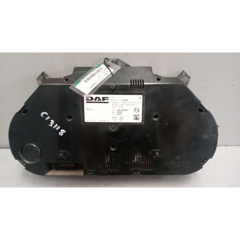 Recambio de cuadro instrumentos para daf serie xf105.460 12.9 diesel referencia OEM IAM 1743496 - Blanco 3