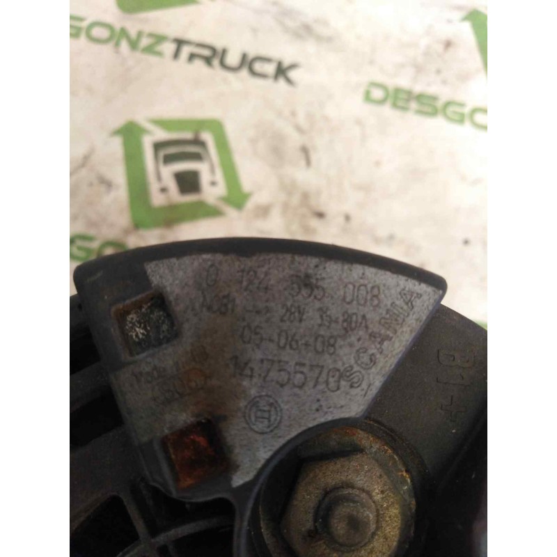 Recambio de alternador para scania serie p/g/r (c-clase) fsa r500 (4x2) largura mediana cr 16 referencia OEM IAM 1475570 0124555 3