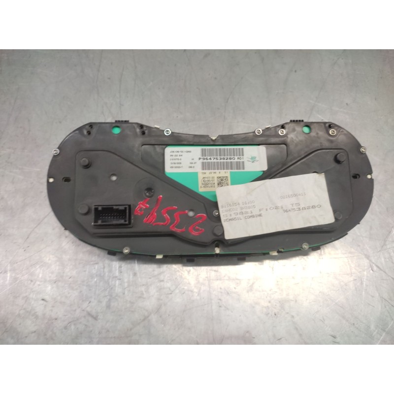 Recambio de cuadro instrumentos para peugeot 307 break / sw (s1) sw port aventura referencia OEM IAM 9647538280 2