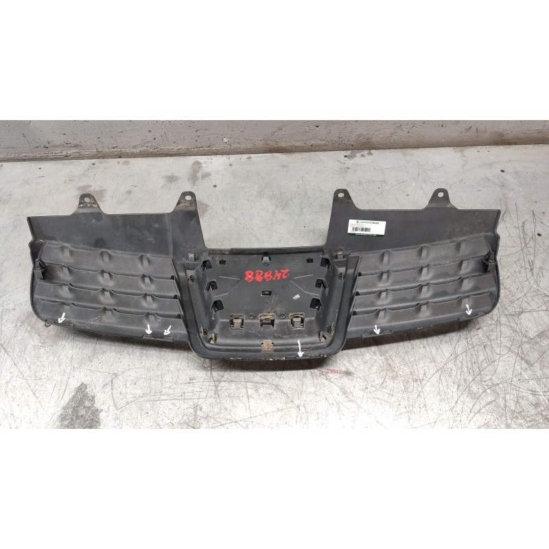 Recambio de rejilla delantera para nissan qashqai (j10) acenta referencia OEM IAM - Negro 5