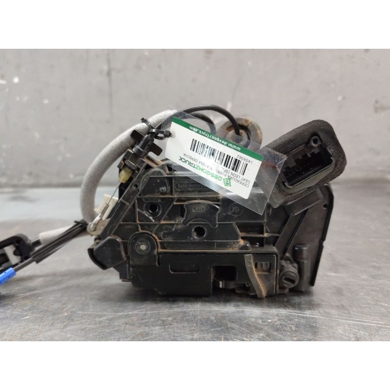 Recambio de cerradura puerta trasera derecha para seat leon (5f1) 1.6 tdi referencia OEM IAM - Rojo 2