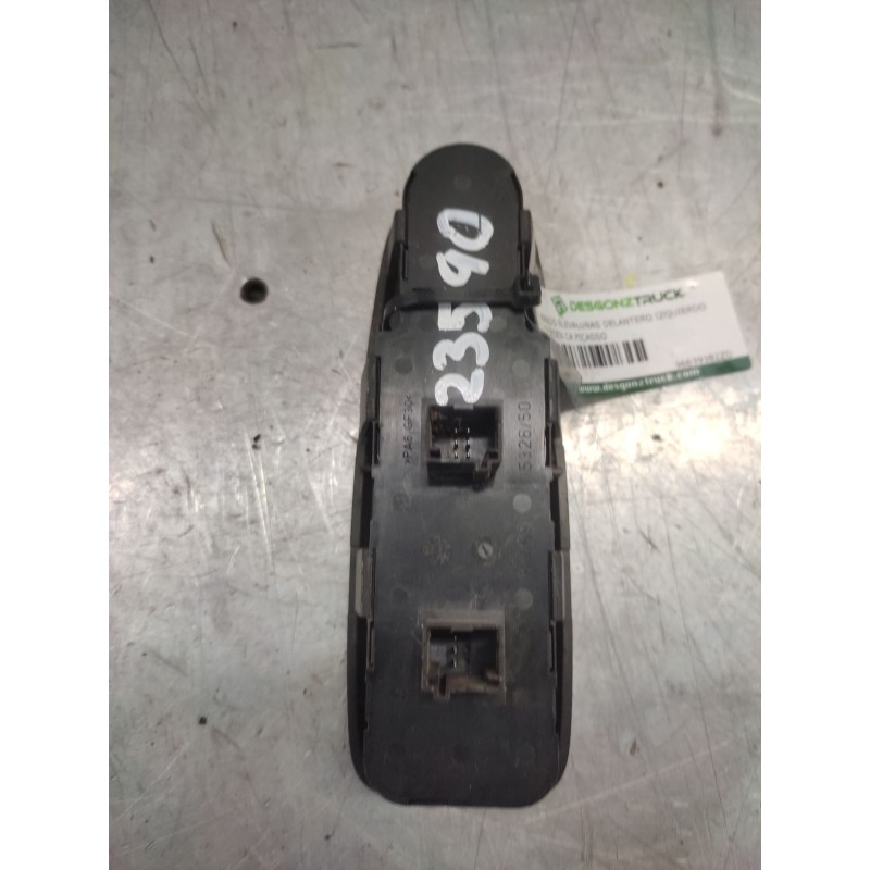Recambio de mando elevalunas delantero izquierdo para citroën c4 picasso avatar referencia OEM IAM 96639382ZD - Negro 2