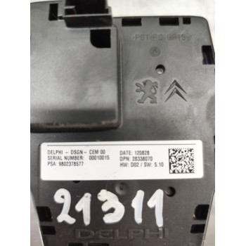 Recambio de mando multifuncion para peugeot 508 allure hybrid4 referencia OEM IAM 9802378577  