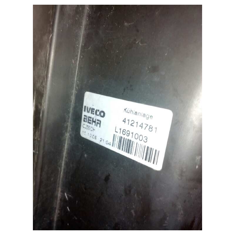 Recambio de envolvente radiador para iveco stralis (as) fsa t / fp lt 4x2 gran espacio referencia OEM IAM 41214781 L1691003 - Blanco 2