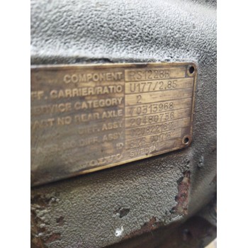 Recambio de grupo para volvo trucks b 12 b12ble (340cv) referencia OEM IAM RS1228B RATIO:2.85/13X37 20480736