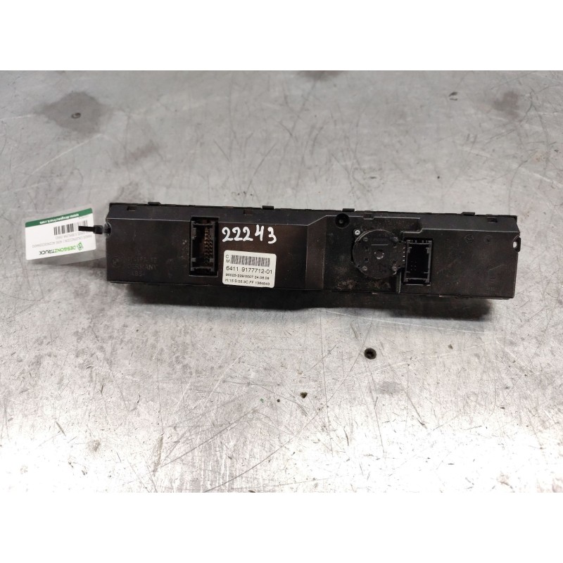 Recambio de mando calefaccion / aire acondicionado para bmw serie 5 berlina (e60) 520d referencia OEM IAM 6411917771201 - Negro 2