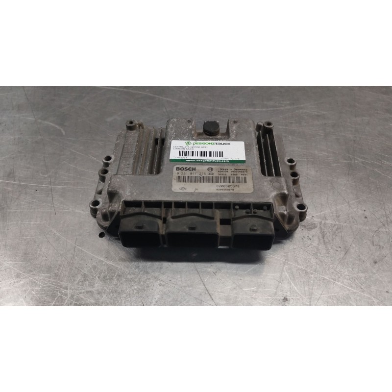 Recambio de centralita motor uce para citroën saxo 1.5 d x referencia OEM IAM 0281011275  
