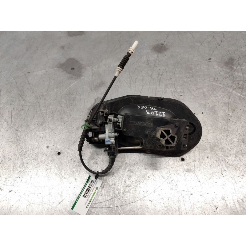 Recambio de maneta exterior trasera derecha para bmw serie 5 berlina (e60) 520d referencia OEM IAM 51217199556 - Negro 2