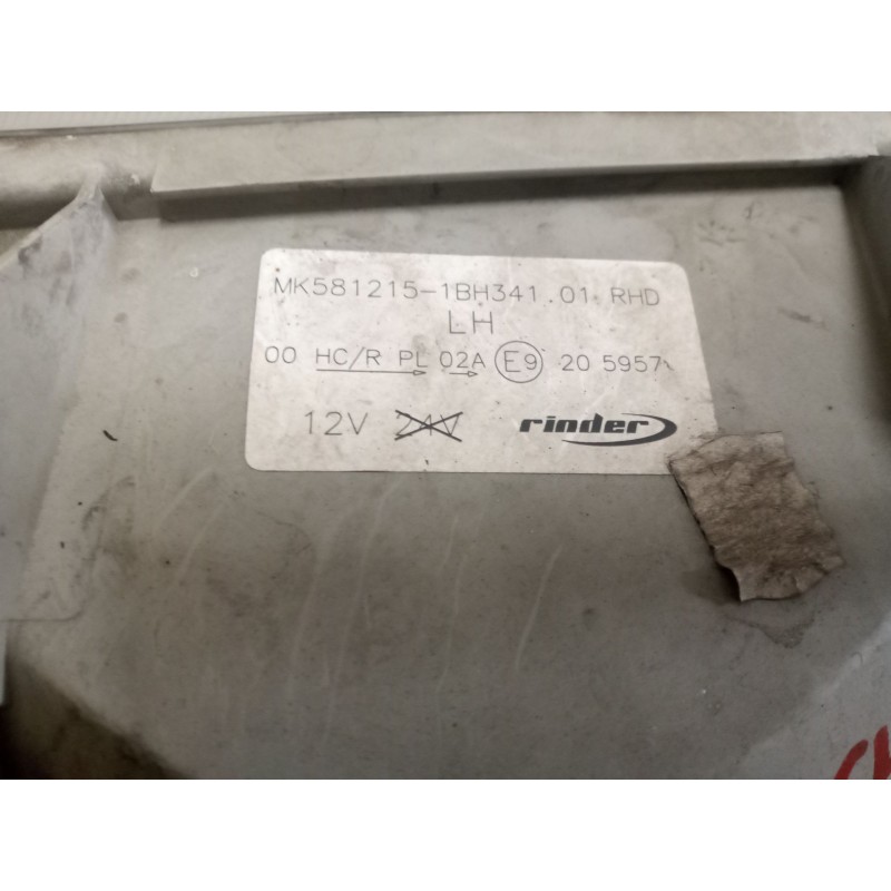 Recambio de faro izquierdo para mitsubishi canter 3c13 referencia OEM IAM mk581215 2
