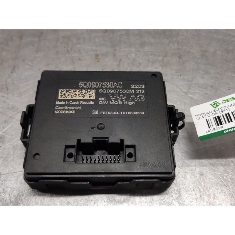 Recambio de modulo electronico para seat leon (5f1) 1.6 tdi referencia OEM IAM - Rojo 3