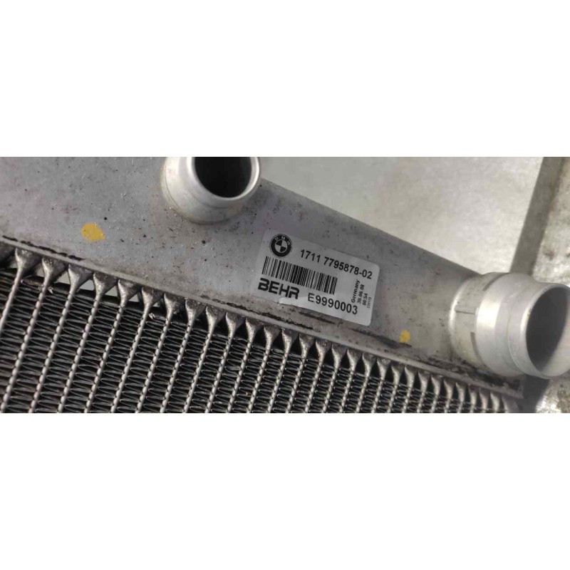 Recambio de radiador agua para bmw serie 5 berlina (e60) 520d referencia OEM IAM 1711779587802 - Negro 2