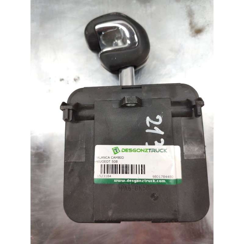 Recambio de palanca cambio para peugeot 508 allure hybrid4 referencia OEM IAM 9801784480  