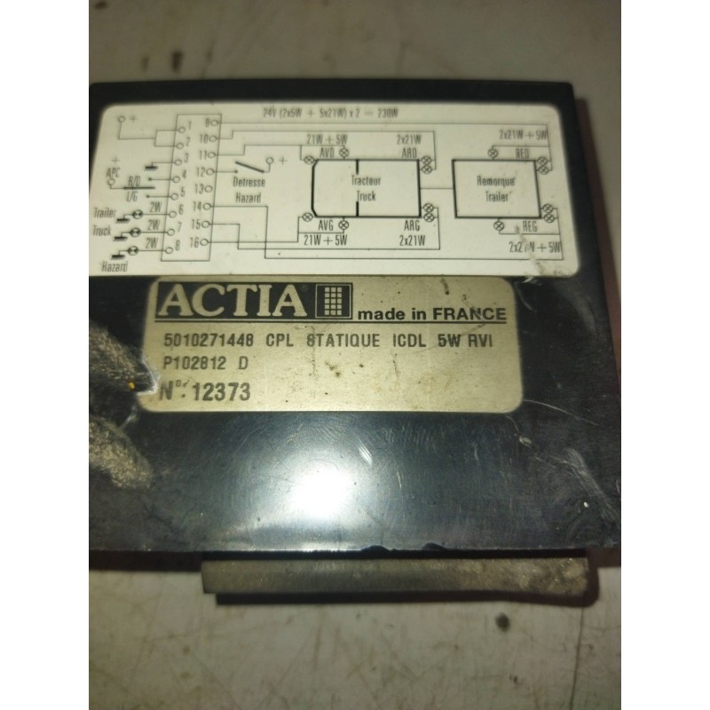 Recambio de modulo electronico para renault m 250.13,15,16)c,d,t midl. e2 6.2 diesel referencia OEM IAM 5010271448  CENTRALITA R - Blanco 2