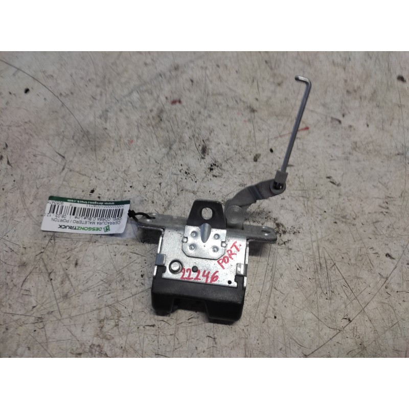 Recambio de cerradura maletero / porton para opel corsa c blue line referencia OEM IAM 90534769 - Gris 2