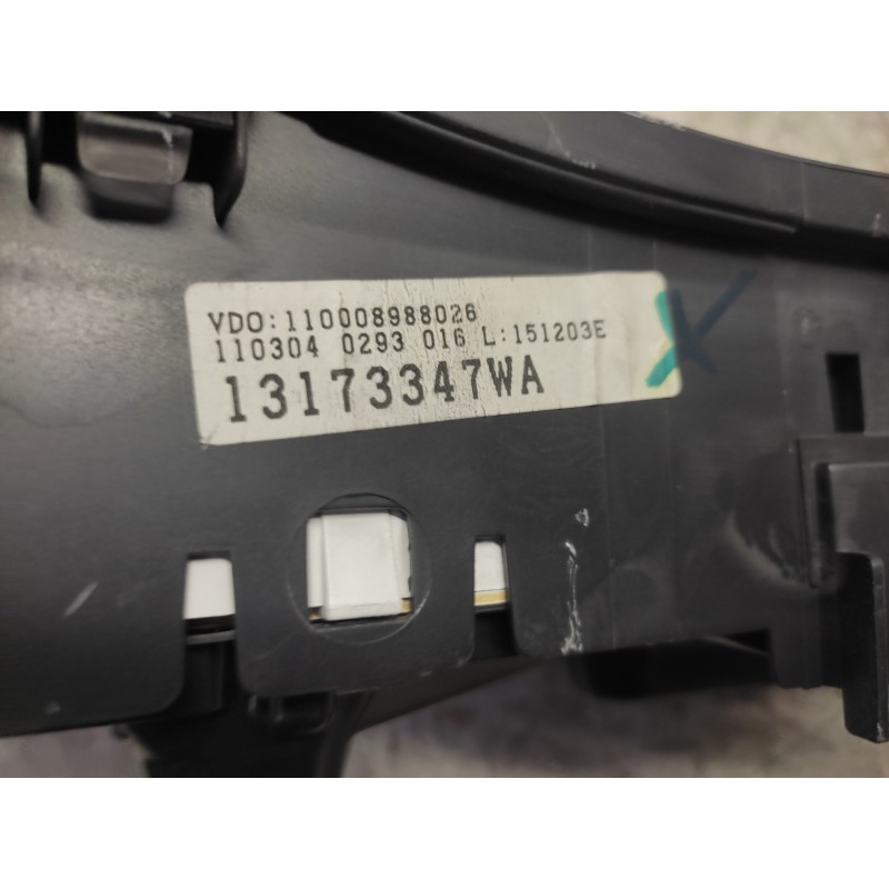 Recambio de cuadro instrumentos para opel corsa c blue line referencia OEM IAM 13173347WA 110008988026 - Gris 2