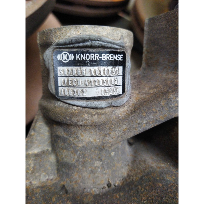 Recambio de pinza freno delantera derecha para iveco eurocargo 05.03 referencia OEM IAM 41285003 K000851 - Blanco 2