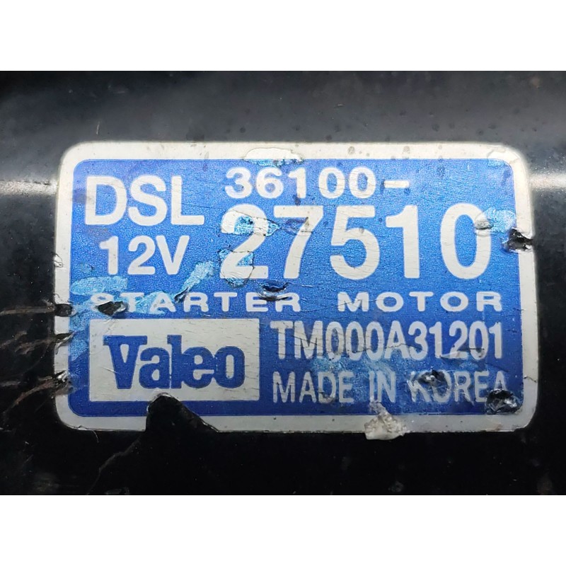 Recambio de motor arranque para hyundai accent (lc) crdi gl referencia OEM IAM 3610027510 4