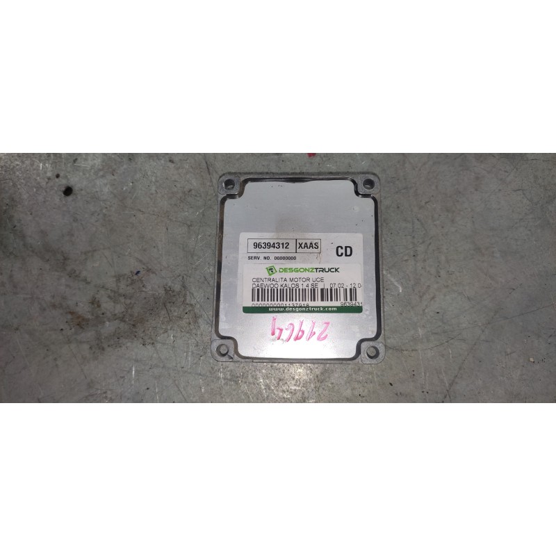 Recambio de centralita motor uce para daewoo kalos 1.4 se referencia OEM IAM 96394312 - Azul 2
